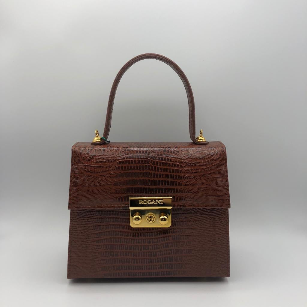 Francesco Rogani, Bags, Francesco Rogani Gold Buckle Vintage Kelly Bag